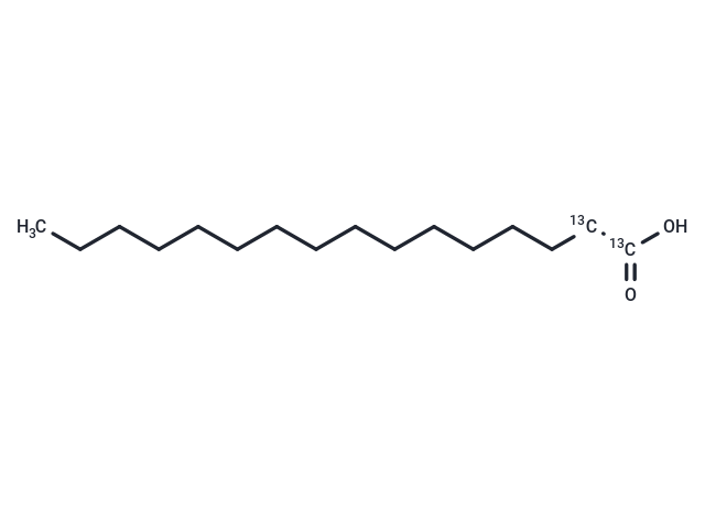 Palmitic acid-13C2