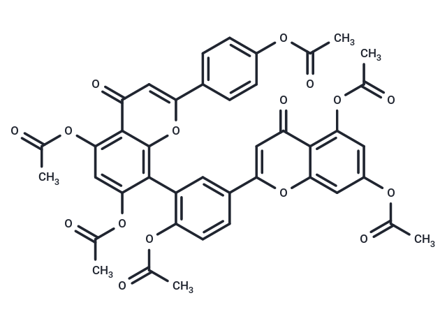 Amentoflavone hexaacetate