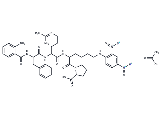 Abz-FR-K(Dnp)-P-OH acetate