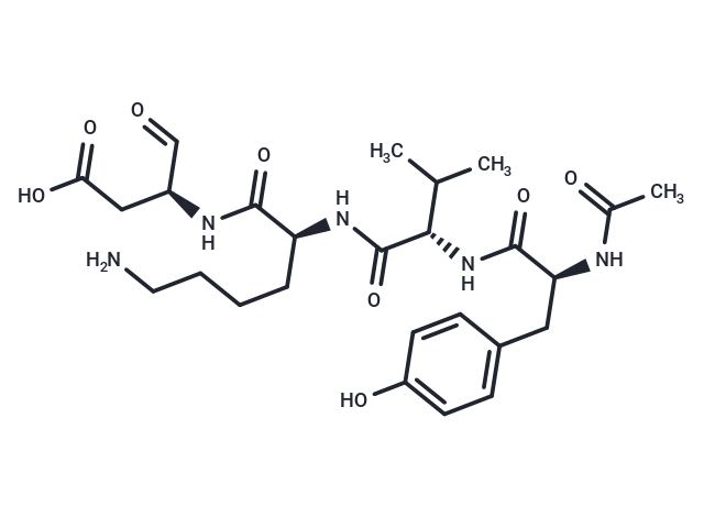 Ac-Tyr-Val-Lys-Asp-aldehyde