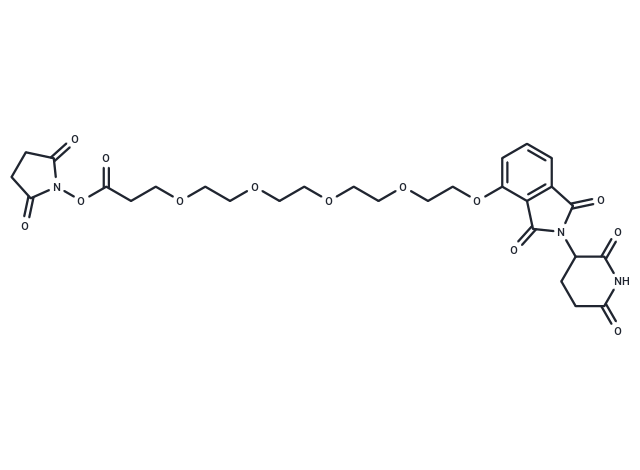 Thalidomide-O-PEG4-NHS ester