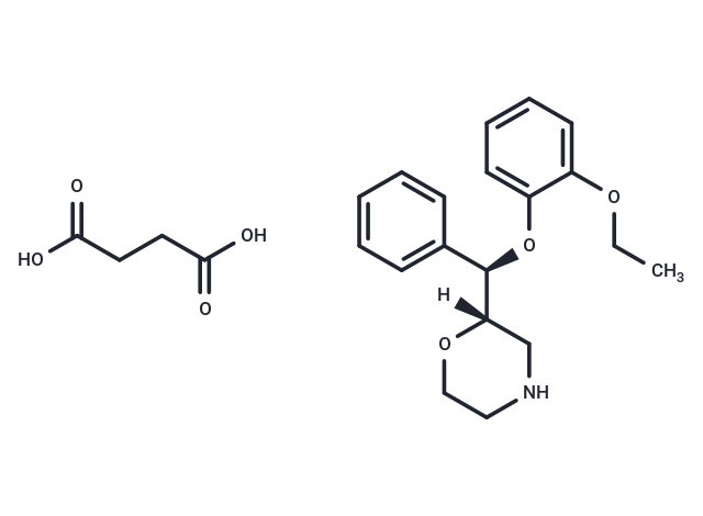 Esreboxetine succinate