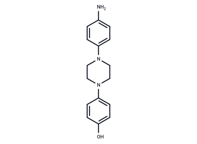 1-(4-Aminophenyl)-4-(4-hydroxyphenyl)piperazine