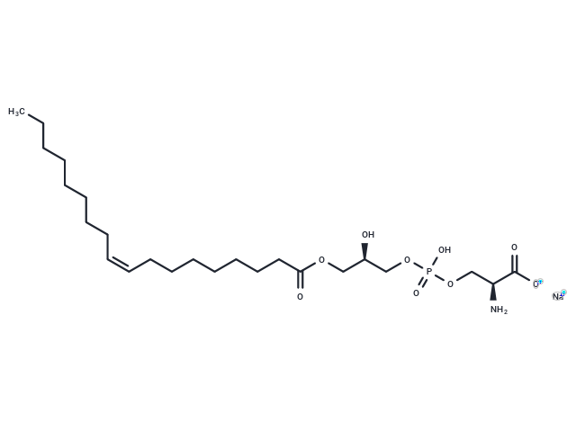 1-Oleoyl-2-hydroxy-sn-glycero-3-phospho-L-serine sodium