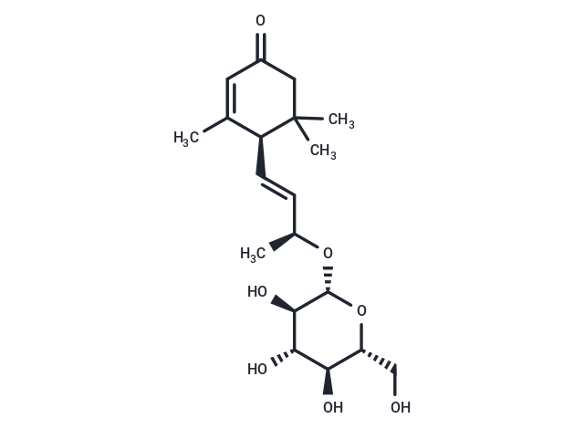 (6R,9S)-3-Oxo-α-ionol glucoside