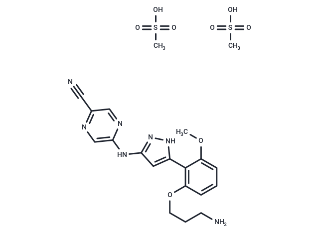 Prexasertib dimesylate