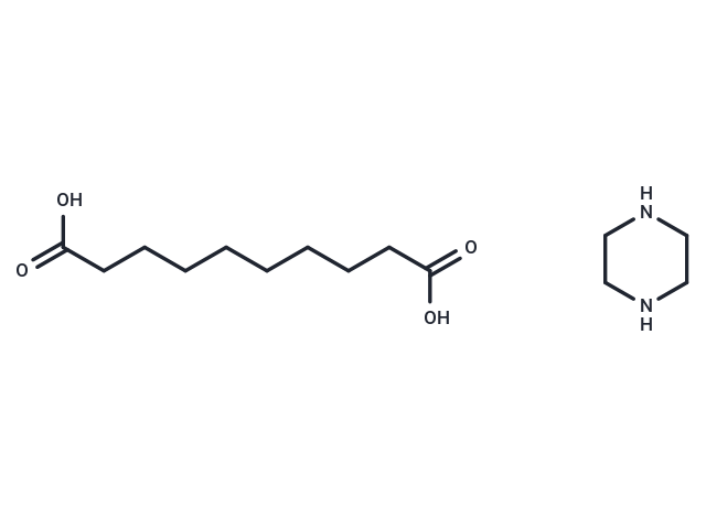 Piperazine sebacate