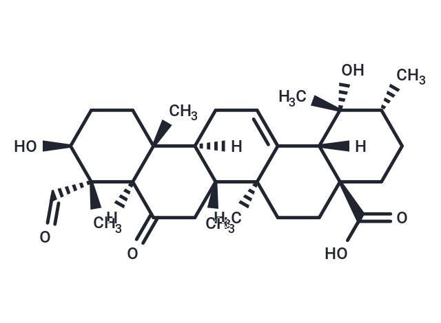 3,19-Dihydroxy-6,23-dioxo-12-ursen-28-oic acid