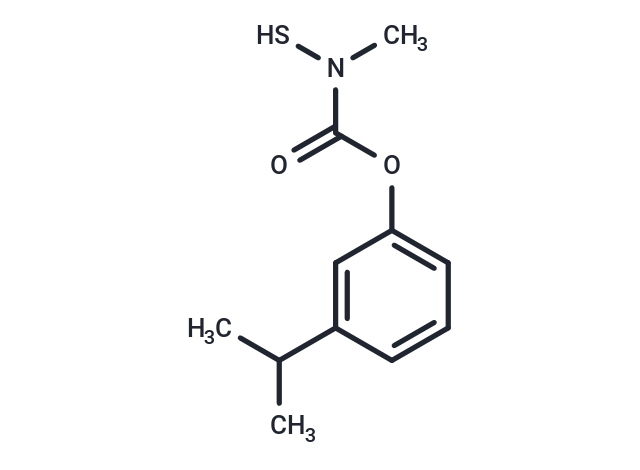 Carbamic acid, N-mercapto-N-methyl-, m-isopropylphenyl ester