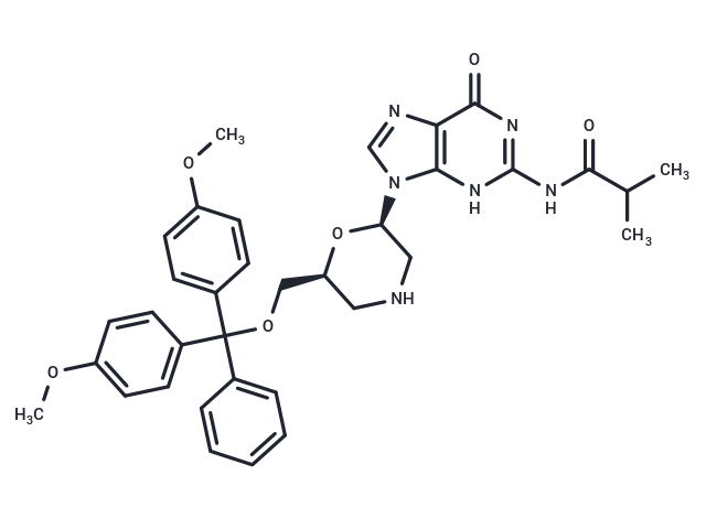 N2-iso-Butyroyl-7'-O-DMT-morpholinoguanine