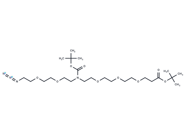 N-(Azido-PEG2)-N-Boc-PEG3-Boc