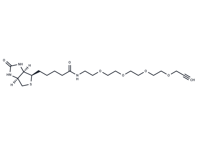 Biotin-PEG4-alkyne