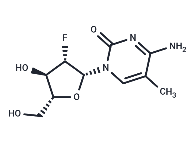 2’-Deoxy-2’-fluoro-5-methyl-arabinocytidine