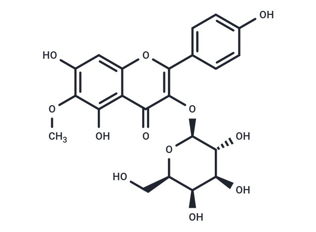 6-Methoxykaempferol 3-O-galactoside