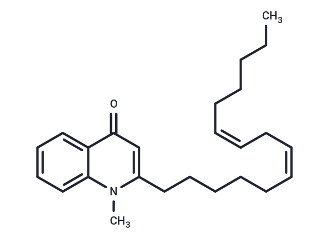 1-Methyl-2-[(6Z,9Z)-6,9-pentadecadienyl]-4(1H)-quinolone