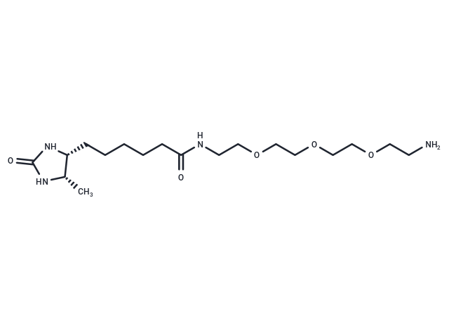 Amine-PEG3-Desthiobiotin