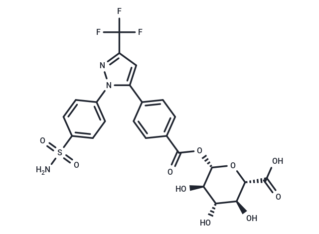 Celecoxib Carboxylic Acid Acyl-β-D-Glucuronide