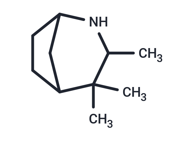 2-Azabicyclo(3.2.1)octane, 3,4,4-trimethyl-