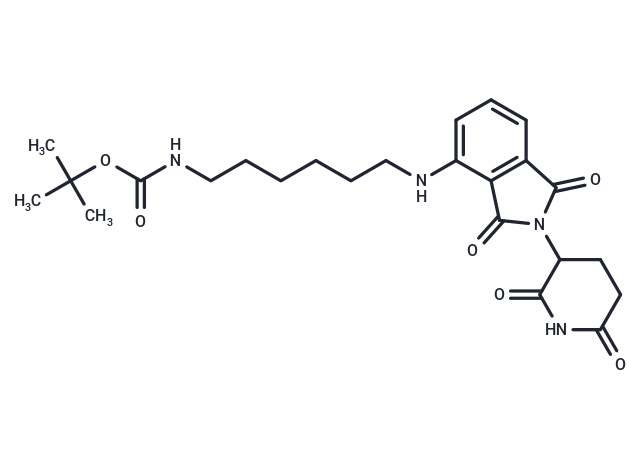 Thalidomide-NH-C6-NH-Boc