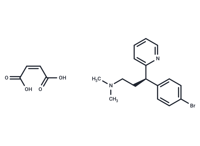 Dexbrompheniramine maleate