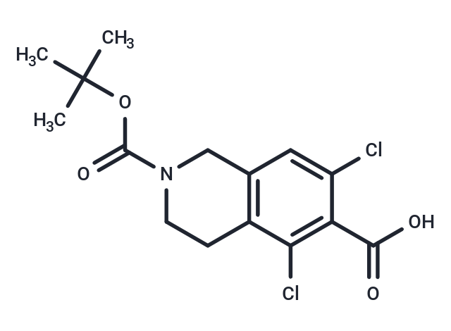 2-(tert-Butoxycarbonyl)-5,7-dichloro-1,2,3,4-tetrahydroisoquinoline-6-carboxylic acid