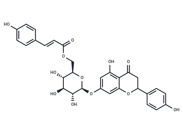 6''-p-Coumaroylprunin