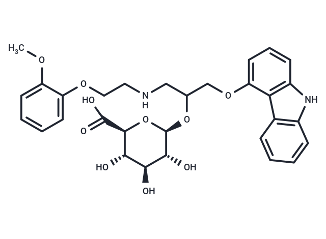 (R,S)-Carvedilol Glucuronide