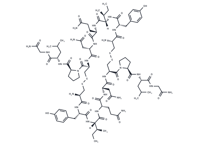 Oxytocin antiparallel dimer