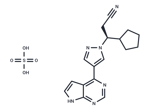 Ruxolitinib sulfate