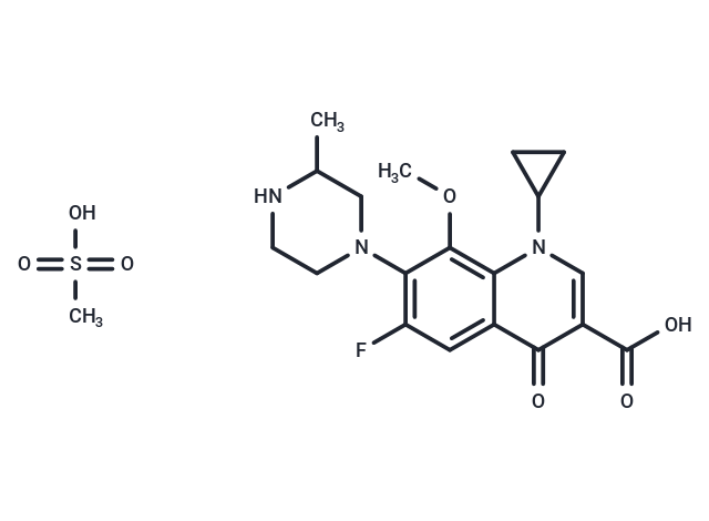 Gatifloxacin mesylate