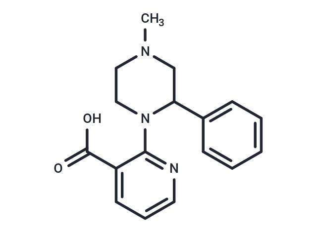 1-(3-Carboxy-2-pyridyl)-4-methyl-2-phenylpiperazine