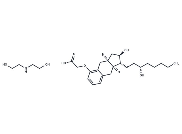 Treprostinil diethanolamine