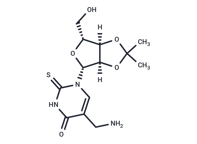 5-Aminomethyl-2’,3’-di-O-isopropylidene 2-thiouridine