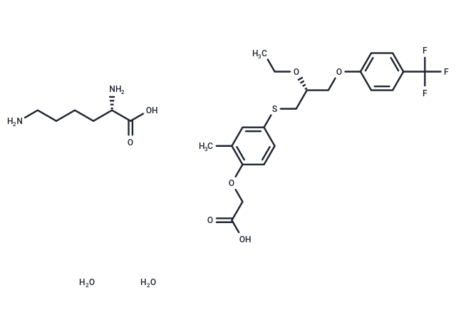 Seladelpar Lysine dihydrate