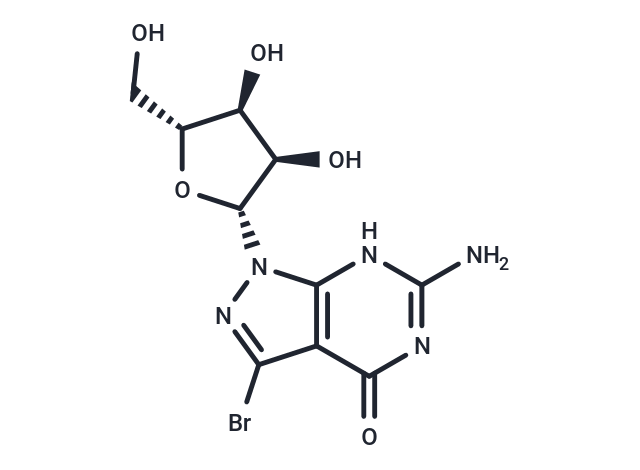 8-Aza-7-bromo-7-deazaguanosine