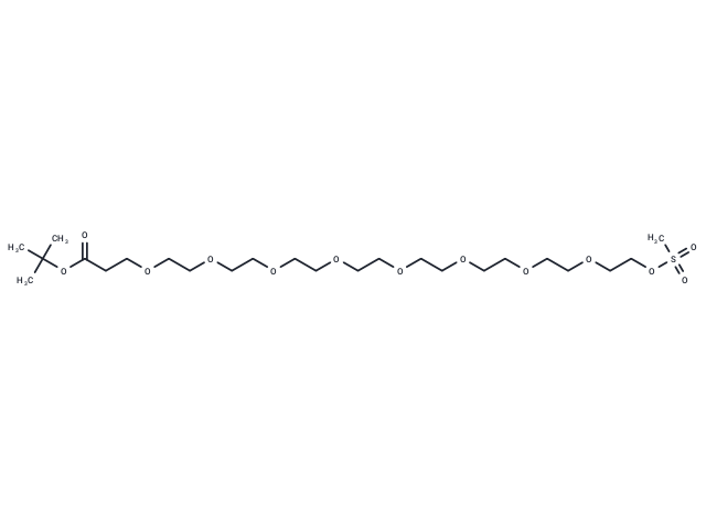 Ms-PEG8-Boc