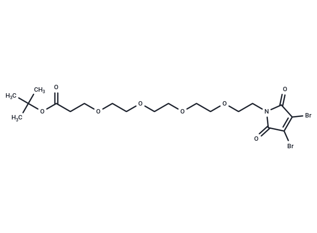 3,4-Dibromo-Mal-PEG4-Boc