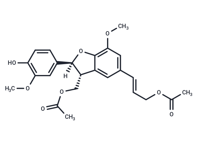 Dimeric coniferyl acetate