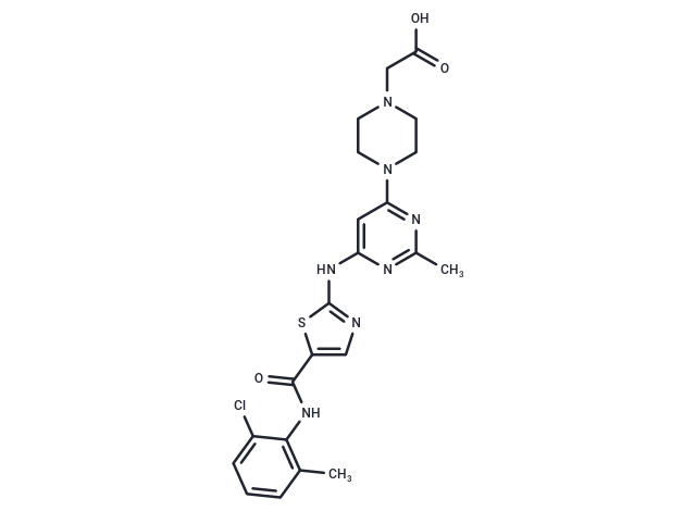 Dasatinib metabolite M6