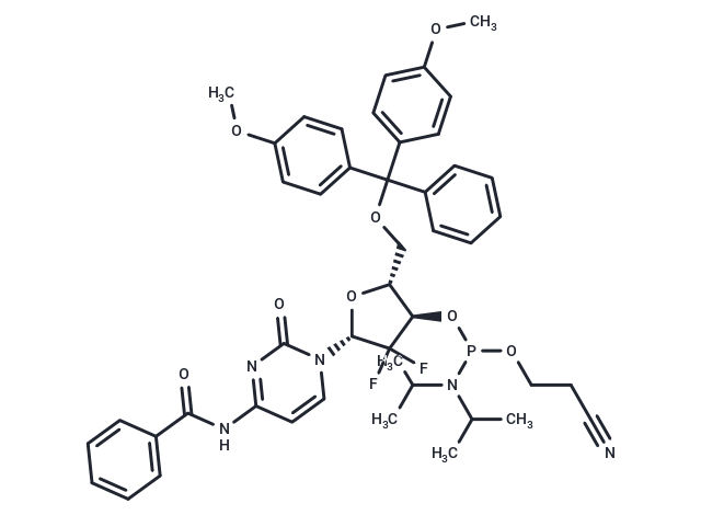 5’-O-DMTr-2’,2’-difluoro-dC(Bz)-3’-CED-phosphoramidite