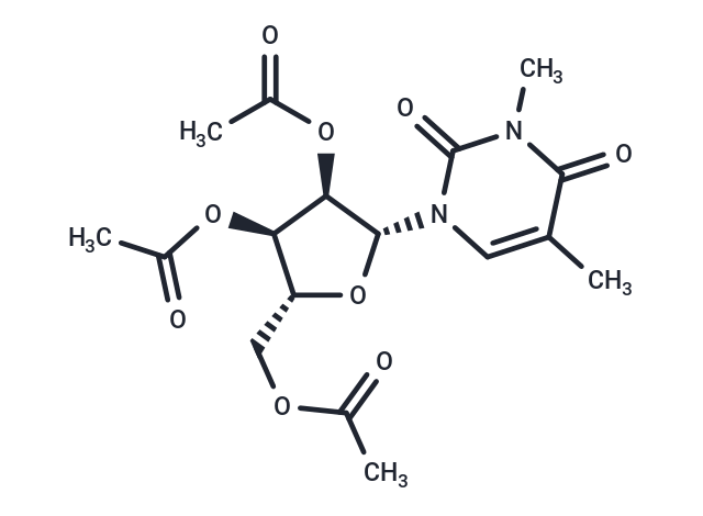 2’,3’,5’-Tri-O-acetyl-5,N3-dimethyl uridine