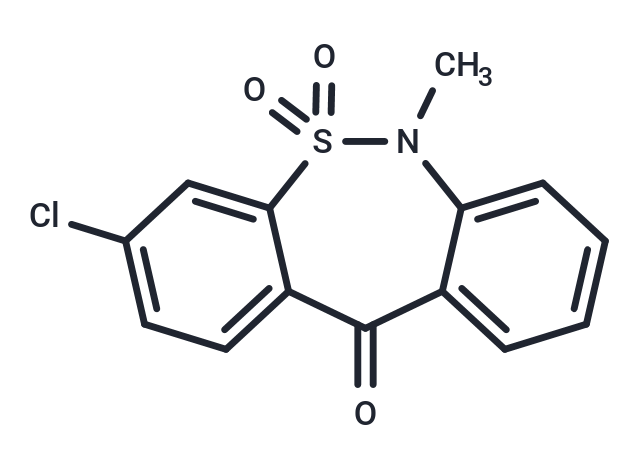 3-Chloro-6,11-dihydro-6-methyl-5,5,11-trioxodibenzo[c,f][1,2]thiazepine