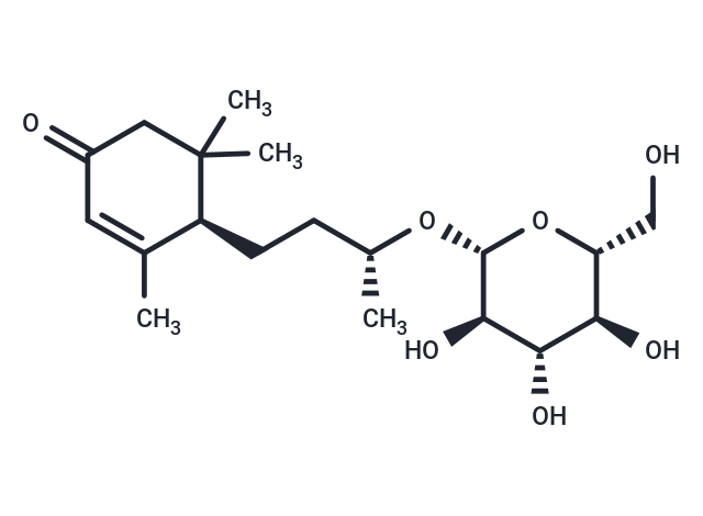 Blumenol C glucoside