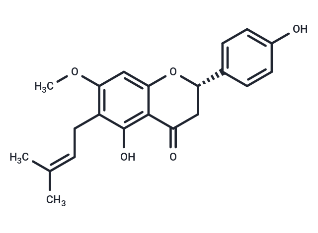 7-O-Methyl-6-Prenylnaringenin