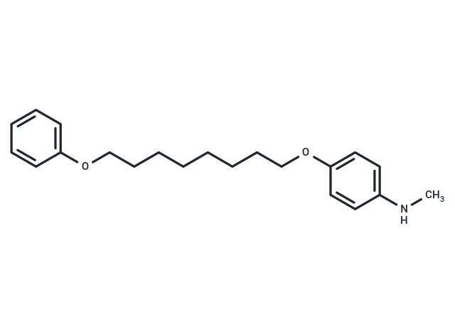 Aniline, N-methyl-p-(8-phenoxyoctyloxy)-