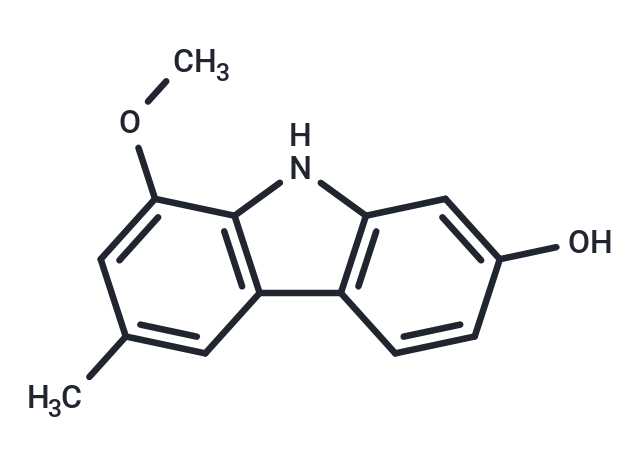 7-Hydroxy-1-methoxy-3-methylcarbazole