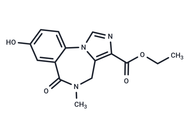 Ethyl 8-hydroxy-5-methyl-6-oxo-5,6-dihydro-4H-benzo[f]imidazo[1,5-a][1,4]diazepine-3-carboxylate