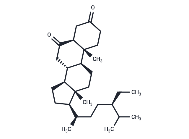 (5α)-Stigmastane-3,6-dione