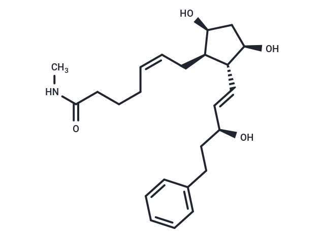 17-phenyl trinor Prostaglandin F2α methyl amide