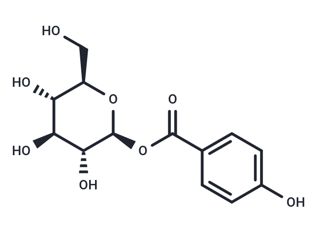 1-(4-Hydroxybenzoyl)glucose